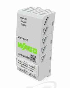 WAGO 2789-9015 Modbus RTU Pro2 Snap-On Communications Module [60439670]