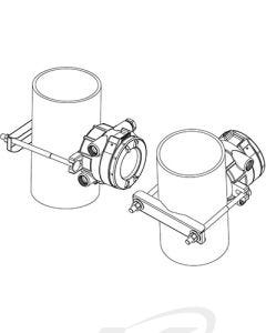 Honeywell 1226A0358 Pipe Mounting Kit for XNX Gas Detection Transmitters