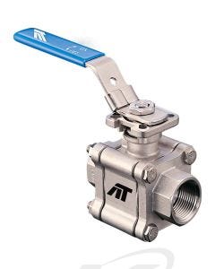 A-T Controls Series 88 Three-Piece Full Port Ball Valves