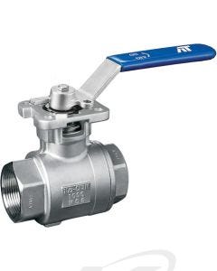 A-T Controls Series 22 Two-Piece Full Port Ball Valves with Lever