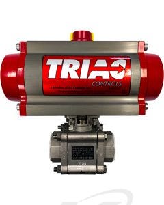 A-T Controls V8-TS-150/2R5S-6-F0 1.5" V-Ball Control Valve