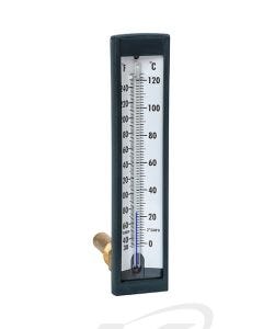 Ametek 163526 T572 Industrial Glass Tube Thermometer 5" Stem