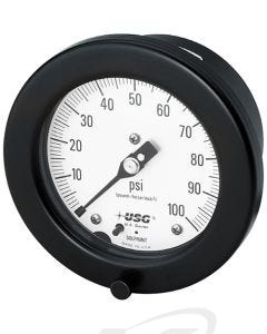 Ametek US Gauge 155355 1903 Solid Front Process Gauge 4.5" Dial: 0-15 PSI