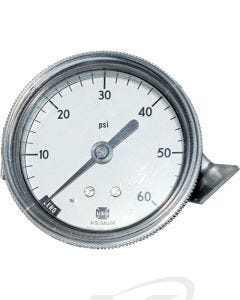 US Gauge 164429 P844U Panel-Mount Utility Gauge 2.5" Dial: 0 to 100 PSI