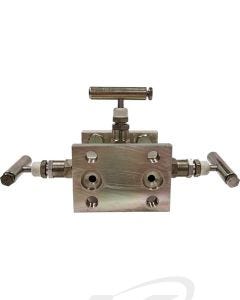 Anderson Greenwood M4AVIS Three-Valve Manifold: Flange x Flange