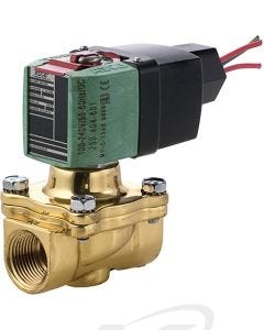 ASCO 8210P004 2-WAY N/C 1" Solenoid Valve, 100-240 VDC