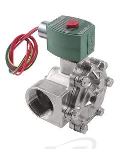 ASCO 8210G127 2-WAY N/C 1-1/2" Solenoid Valve, 120 VAC/60 Hz