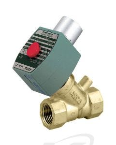 ASCO Valve 8222 Two-Way Steam Service Solenoid Valves - Construction Reference 4, 9, 12
