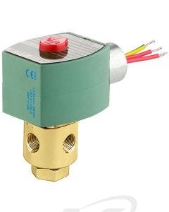 ASCO 8320G212 3-WAY UNIV 1/8" Solenoid Valve, 120/60, 110/50 VAC