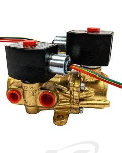 ASCO EF8344G050 4-Way 3/8" Explosion Proof Dual Solenoid Valve, 120/60 VAC