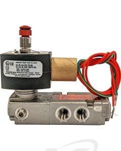 ASCO EV8551H313 3-Way N/C 1/4" Low Power Spool Solenoid Valve, 24 VDC