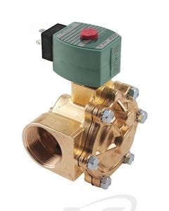 ASCO SC8210G022 2-WAY N/C 1-1/2" Solenoid Valve, 24 VDC