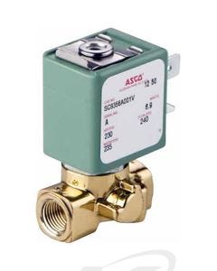 ASCO SC8356A002V 3-WAY N/C 1/8" Solenoid Valve, 24 VDC