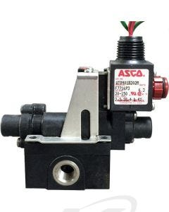 ASCO WT8401B202M 3/4-WAY N/C or UNIV 1/4" Solenoid Valve, 120/60, 110/50 VAC