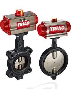 A-T Controls Series OC/OS Resilient Seated Butterfly Valves