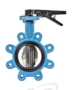 DeZURIK BOS-CL On-Center Disc Resilient Seated Butterfly Valves with Lever Operator