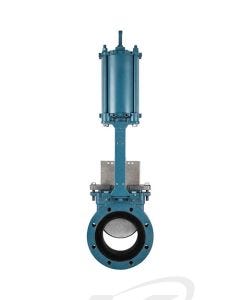 DeZURIK KUL Urethane-Lined Knife Gate Valves with Pneumatic Actuator