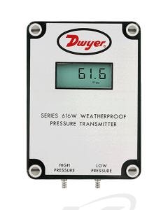 Dwyer 616W-3-LCD Differential Pressure Transmitter : 0" to 10" WC