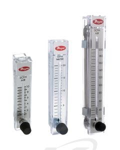 Dwyer Rate-Master RMA, RMB, and RMC direct-reading flowmeters with stainless steel valves