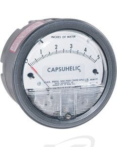 Dwyer Capsuhelic® 4000 Series Differential Pressure Gauge