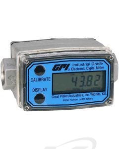 GPI Flomec G2 Industrial Grade Turbine Flowmeters: Stainless Steel, Threaded Connection