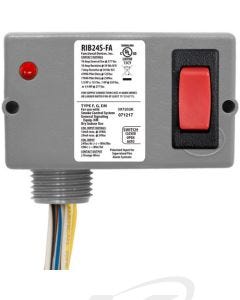 Functional Devices RIB24S-FA 24 VAC/VDC Enclosed Polarized Relay, 1 SPST, N/O