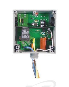 Functional Devices RIBTE02B 208-277 VAC Enclosed Low Coil Input Relay, 1 SPDT