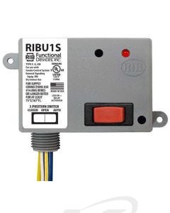 Functional Devices RIBU1S 10-30 VAC/VDC or 120 VAC Enclosed Pilot Relay, 1 SPST N/O