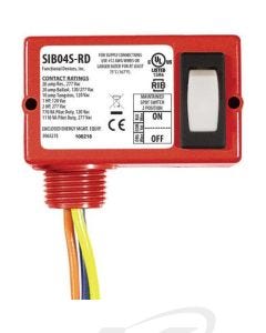 Functional Devices SIB04S-RD Power Control Switch, 20A SPDT