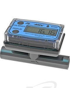 GPI Flomec TM05SQ9GMA (TM050) 0.5" Spigoted Turbine Flowmeter with Digital Display: 1-10 GPM