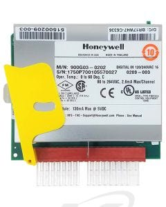 Honeywell 900G03-0202 ControlEdge HC900 16-Channel 120/240 VAC Digital Input Card