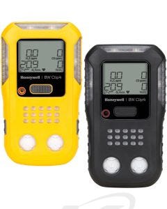 Honeywell BW™ Clip4 Portable Four-Gas Detectors - Black and Yellow