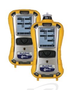 RAE Systems MultiRAE Lite Datalogging PID and Six-Gas Monitors: Pumped and Difussion