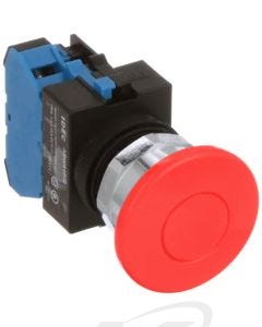 Idec ABW410-R TW 22mm Momentary Pushbutton, Red