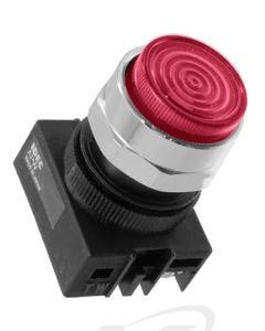 Idec APW199D-R-24V 22mm Pilot Light, 24V Red LED