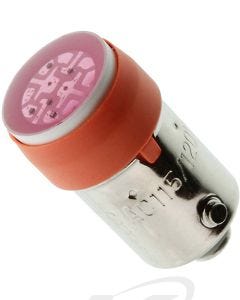 Idec LSTD-H2R Red LED Pilot Lamp: 120 VAC