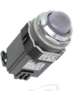 Idec APD1126DNUW 30mm Illuminated Pilot Light, White LED