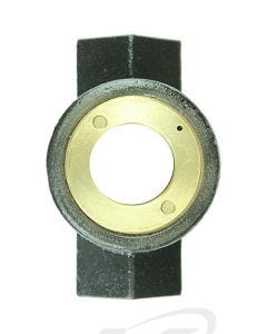 Jacoby Tarbox Threaded 150 PSIG-Rated Bullseye Sight Flow Indicators 