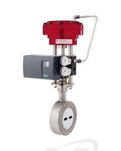 Jordan Valve Mark 75A Wafer Style Control Valve with Stackable Actuator