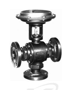 Jordan Valve Mark 79 Pneumatic Three-Way Control Valve