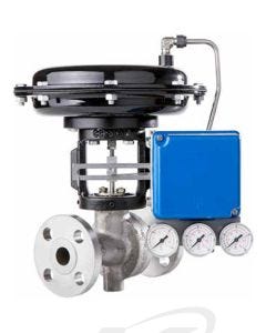 Jordan Valve Mark 70 Sliding Gate Pneumatic Diaphragm Control Valve - Flanged