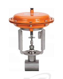 Lowflow Mark 8000 Globe-Style Pneumatic Fractional Flow Control Valve