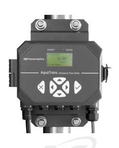 Panametrics AquaTrans AT600 Single-Channel Clamp-On Ultrasonic Liquid Flowmeter