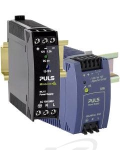 PULS MiniLine Plastic Case DIN-Rail Mount 1-Phase and 3-Phase Power Supplies