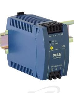 PULS ML30.100 MiniLine Single Phase Power Supply: 24VDC/1.3-1.1A/30W