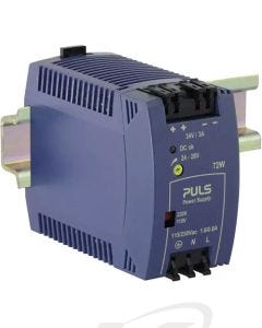 PULS ML70.100 MiniLine Single Phase Power Supply: 24VDC/3-2.6A/72W