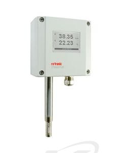 Rotronic HF7 Humidity and Temperature Transmitters: Wall Mount and Display