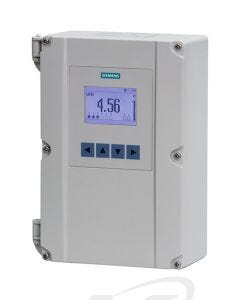 Siemens MultiRanger 200 HMI Ultrasonic Continous Level Controller/Monitor (also known as Milltronics MultiRanger 200). Wall mount version.