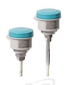 Siemens (Milltronics) Pointek CLS200 capacitance point level switches, compact and extended rod. Shown with threaded process connection. Also available with flanged process connection