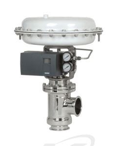 Steriflow Mark 978JD Sanitary Globe-Style Control Valve with Jorlon Diaphragm